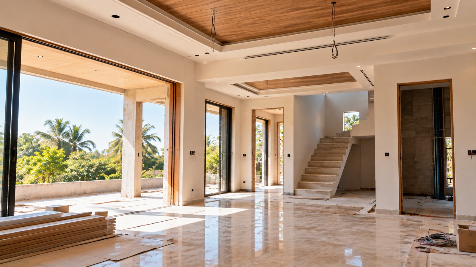 Project handover and finishing works by Designs R Us, Thrissur, Kerala